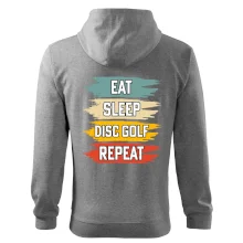 Disc Golf eat sleep barevné