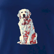 Zlatý retriever vintage