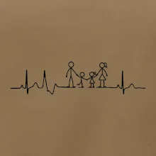 EKG rodina - kluk holka