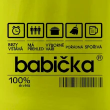 Čárový kód babička Čárový kód babička