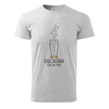 Deko zastávka čas na pivo sklenice s potápěčskými bublinami