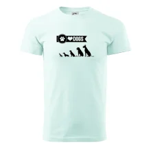 I love dogs - tlapka