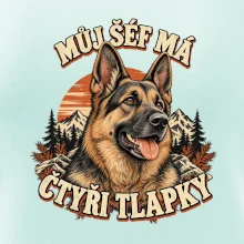 Můj šéf má čtyři tlapky - německý ovčák