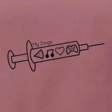 My Drugs - jídlo hudba
