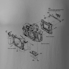 Nákres Digitální fotoaparát