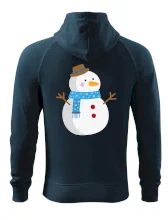 Sněhulák se šálou