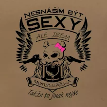 Nesnáším být sexy - motorkářka Nesnáším být sexy - motorkářka