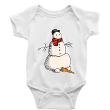 Sněhulák se spadlým nosem