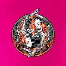 Yin & Yang Koi kapr - oranžový