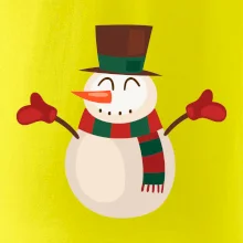 Vánoční sněhulák