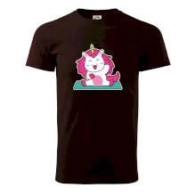 Yoga veselý jednorožec