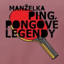 Manželka ping pongové legendy