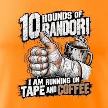 Randori 10 rounds tape and coffee