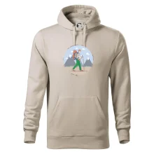 Barevný párový motiv na hory