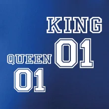 King - Queen - 01 dres (černobílá)