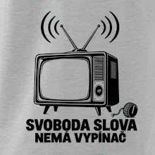 Svoboda slova nemá vypínač retro televize
