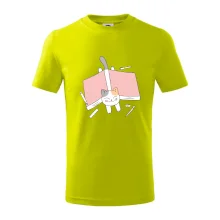 Učení na státnice kočka