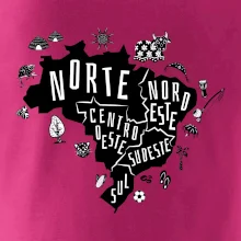 Brazílie mapa a zvyky