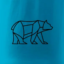 Geometrie lední medvěd chodící