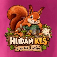 Hlídám keš veverka s pokladem