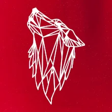 Geometrie - vlk - vyjící