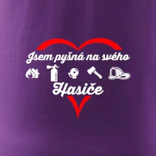 Jsem pyšná na svého hasiče