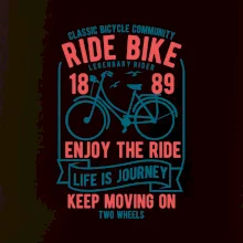 Ride Bike enjoy the ride