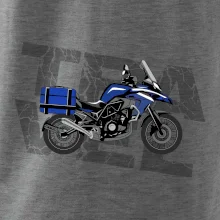 Cestovní enduro modré