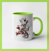 Bull terier anděl (Pecka design)