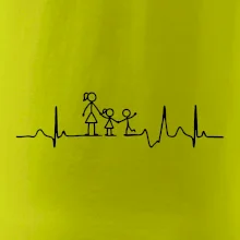 Ekg maminka a holka + kluk