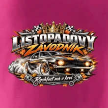 Listopadový závodník rychlost má v krvi