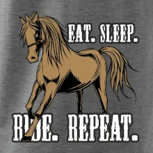 Eat Sleep Ride Repeat Western