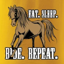 Eat Sleep Ride Repeat Western