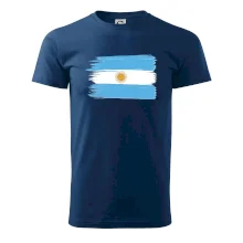 Argentina vlajka kreslená štětkou