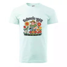 Zahrada volá - zahradník a slunečnice