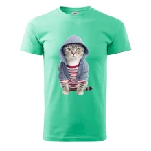 Kočka v pruhovaném triku