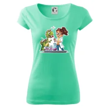 Chemik a dinosaurus - Holka