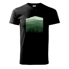 Siluety nejvyšších Českých hor