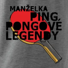 Manželka ping pongové legendy