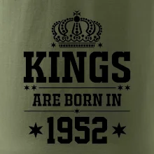 Kings are born in 1952