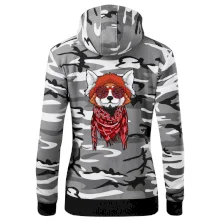 Červená panda hipster