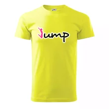 Jump - nápis a panáček