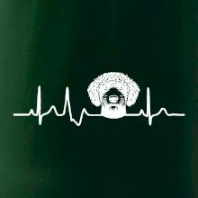 Lagotto romagnolo hlava EKG