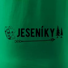 Jeseníky nápis