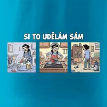 Si to udělám sám - dlouhé vlasy a knír