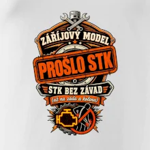 Záříjový model -  stk bez závad