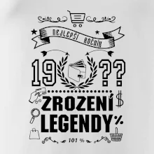 Zrození legendy pro prodavače / prodavačku