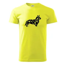 Corgi - nápis v těle