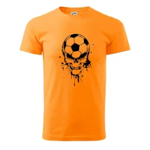 Fotbal lebka splash Fotbal lebka splash