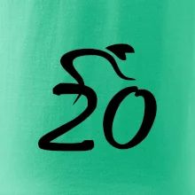 Cyklista slaví dvacítku (20)